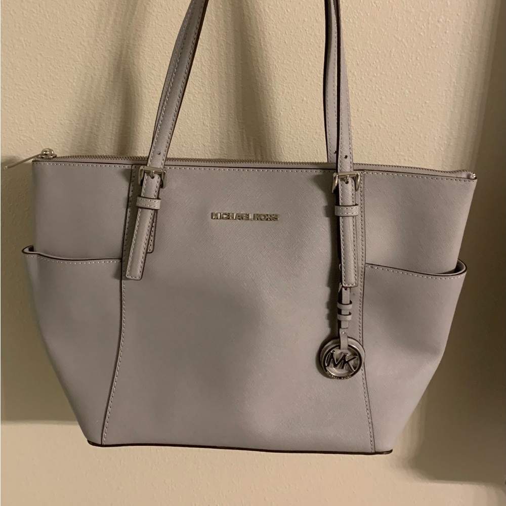 SOLD Michael Kors Grey Purse